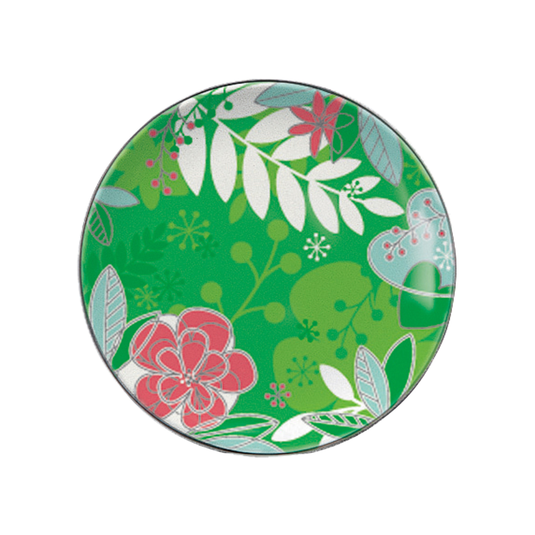 【2026春夏新作】フローラルパラダイス プレート 12cm(グリーン) (51071-1313P)