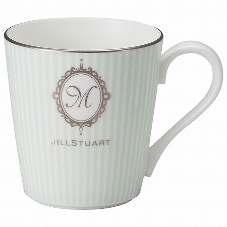 【母の日】【Bridal Gift】ジルスチュアート(JILL STUART) イニシャルマグカップ(M) 290cc (51918-2773)