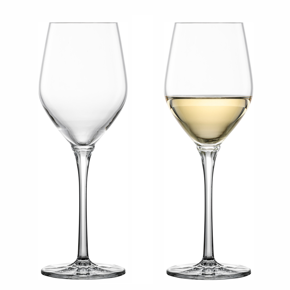 ルーレット ワイングラスセット(白ワイン) 360cc 2人用 食洗機対応 (ZW9000-Z122613)
