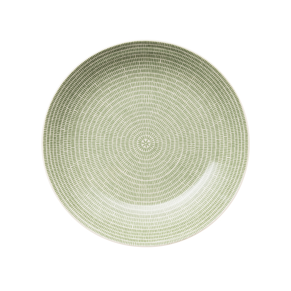 24cmﾃﾞｨｰﾌﾟﾌﾟﾚｰﾄ(ｸﾞﾘｰﾝ)