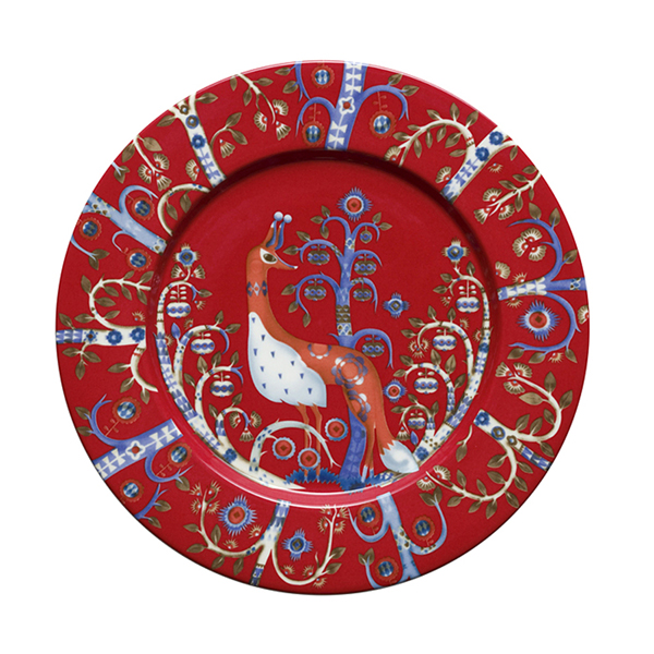 ﾚｯﾄﾞ22cmﾌﾟﾚｰﾄ