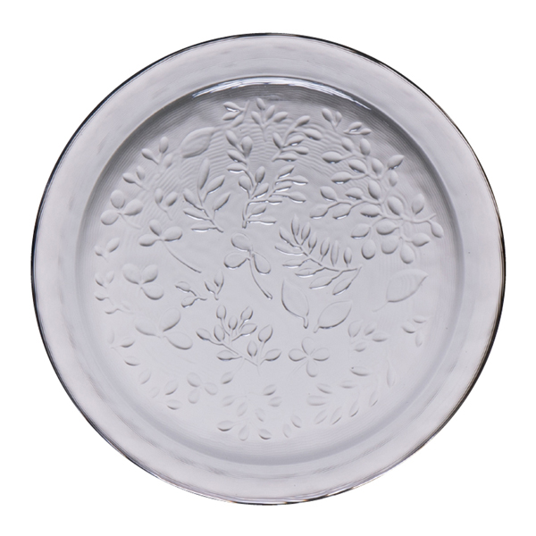 16cmﾌﾟﾚｰﾄ(ｸﾞﾚｰ)