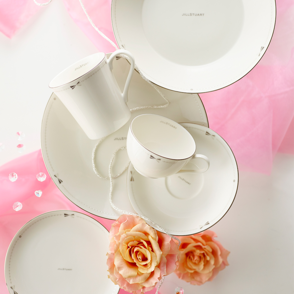 食器・洋食器＜ナルミ公式オンラインショップ＞鳴海製陶公式オンラインショップ｜【Bridal Gift】ジルスチュアート(JILL STUART)  アラカルトプレート 23cm (41635-5878)(23cmﾌﾟﾚｰﾄ): ジルスチュアート(JILL STUART)