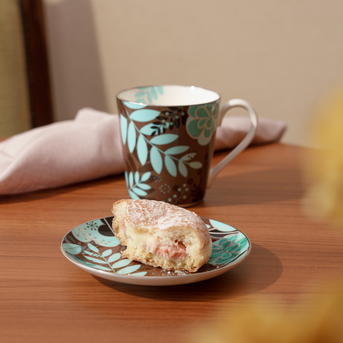 12cmﾌﾟﾚｰﾄ(ﾀﾞｰｸﾌﾞﾗｳﾝ)