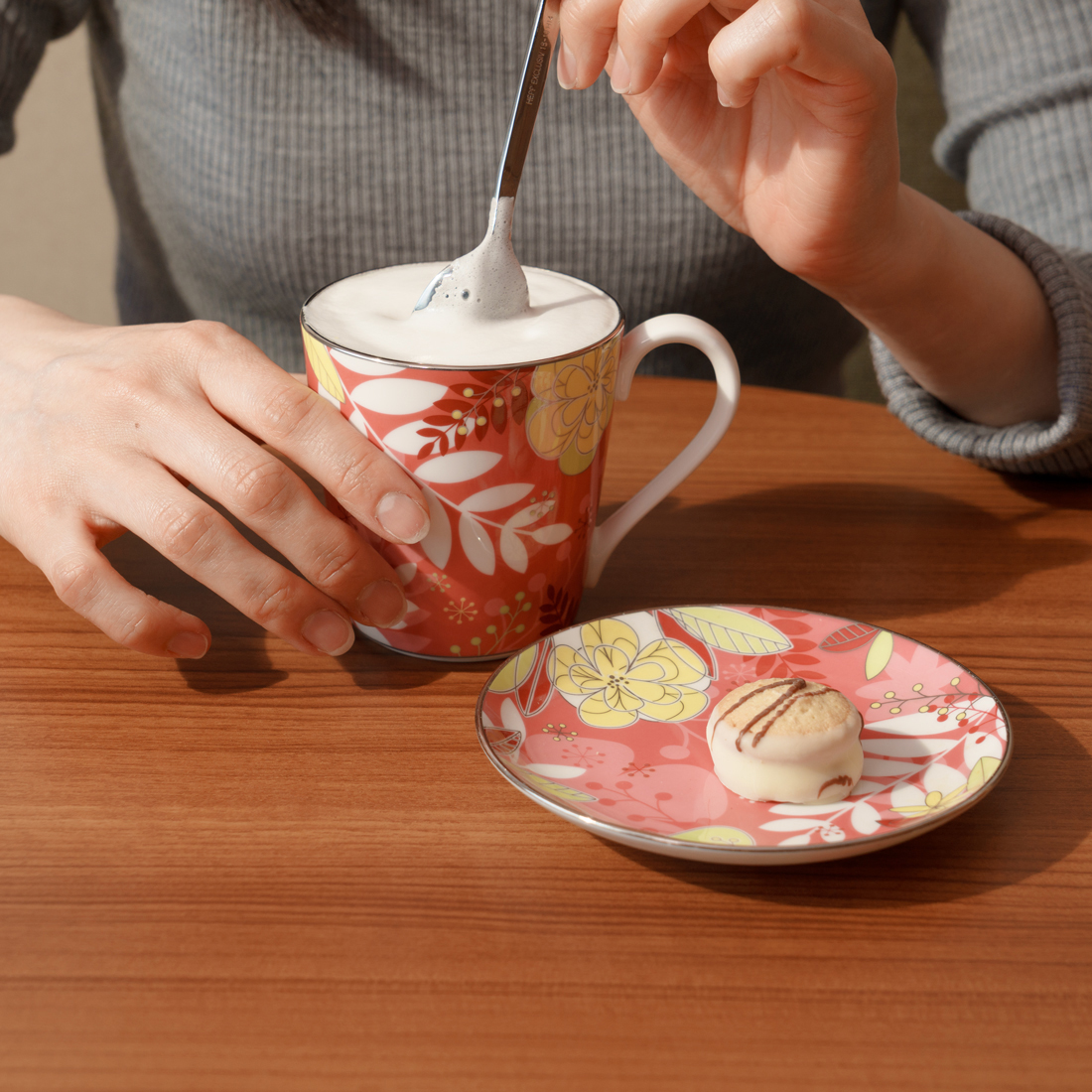 12cmﾌﾟﾚｰﾄ(ﾋﾟﾝｸ)