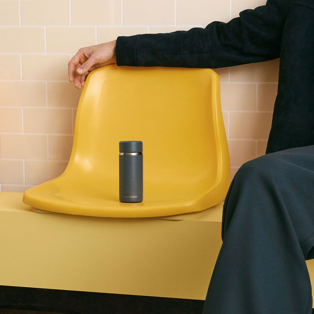 ミニサーモボトル(チャコール)