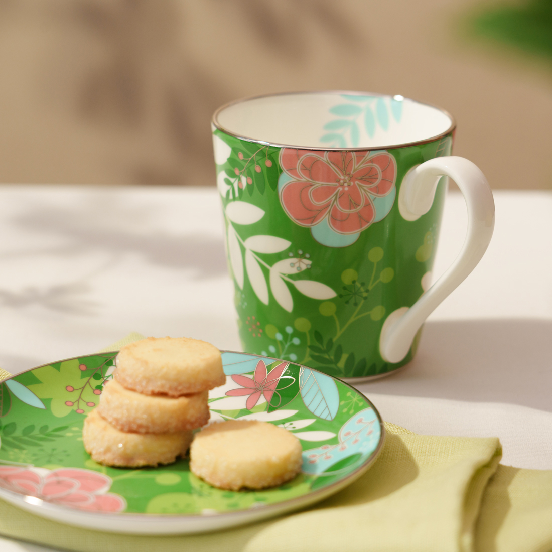 12cmﾌﾟﾚｰﾄ(ｸﾞﾘｰﾝ)