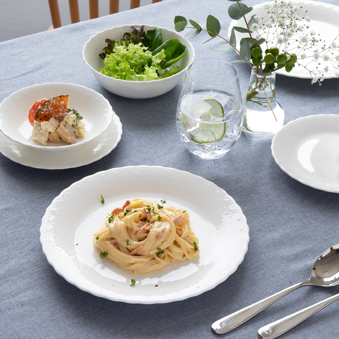 16cmｼﾘｱﾙﾎﾞｳﾙｾｯﾄ(ｼﾙｷｰﾎﾜｲﾄ)