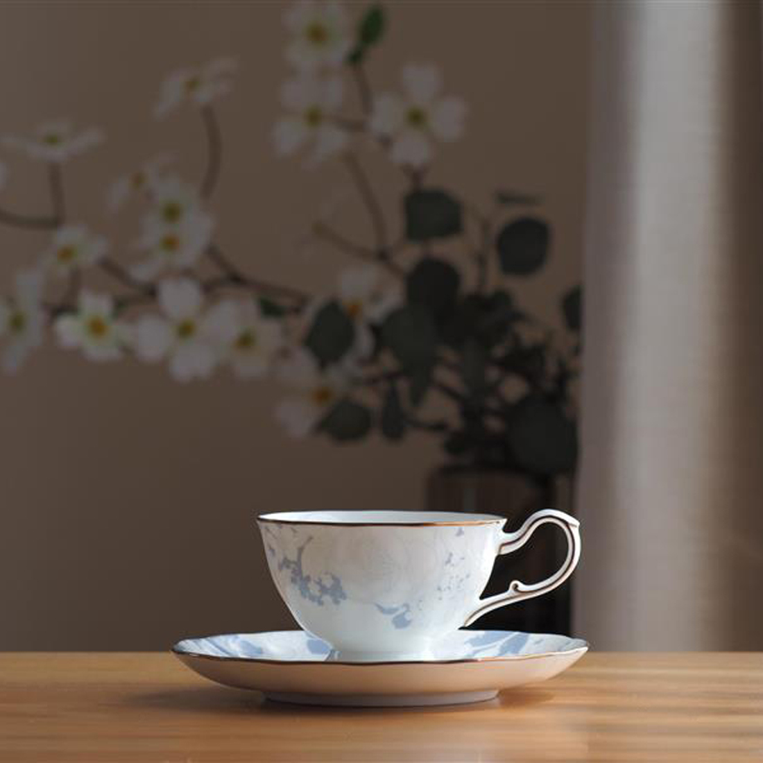 210ccペアティーコーヒーカップ&ソーサー