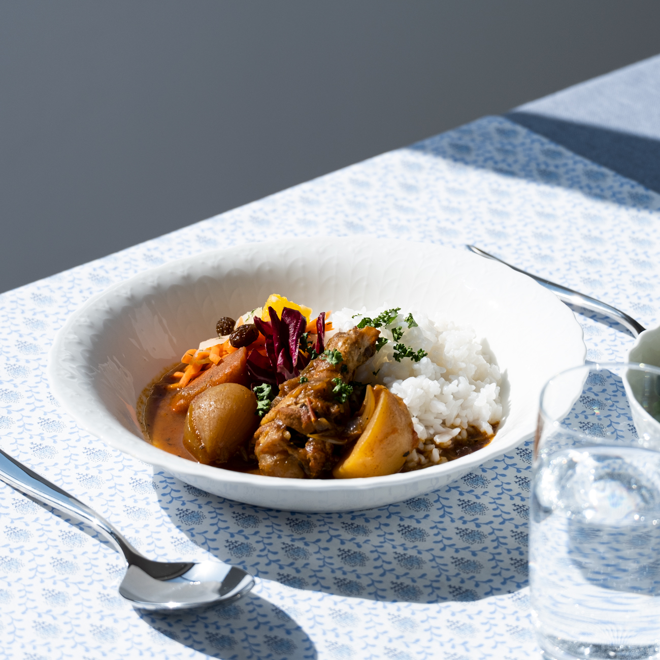 23cmｵｰﾊﾞﾙｶﾚｰﾌﾟﾚｰﾄｾｯﾄ(ｼﾙｷｰﾎﾜｲﾄ)