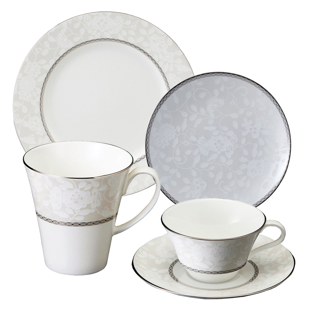 【創業77周年公式ショップ限定】【30％OFF相当】ミラノビアンカ 4点セット (51461-23379)