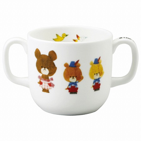 【50％OFF】くまのがっこう 両手付カップ 230cc オーブン 電子レンジ 食洗機対応 (41027-6184)