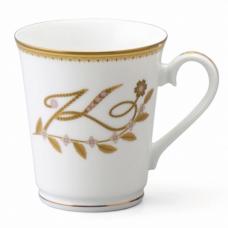 【Bridal Gift】タロウ カミタニ イニシャルマグカップ(K) 280cc (41784-6107)