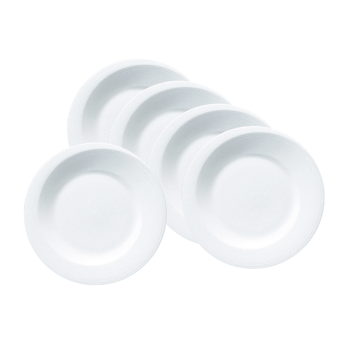 【47%OFF相当】 【創業80周年】 エスプリ エスプリミートプレート 23cm 5点セット 電子レンジ温め 食洗機対応 (50180-23440)