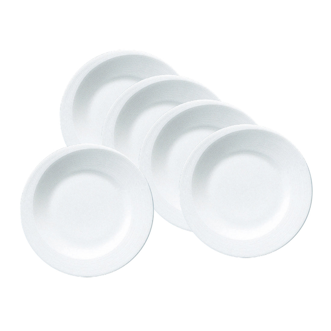 【27%OFF相当】 【創業80周年】 エスプリ エスプリケーキプレート 18cm 5点セット 電子レンジ温め 食洗機対応 (50180-23441)