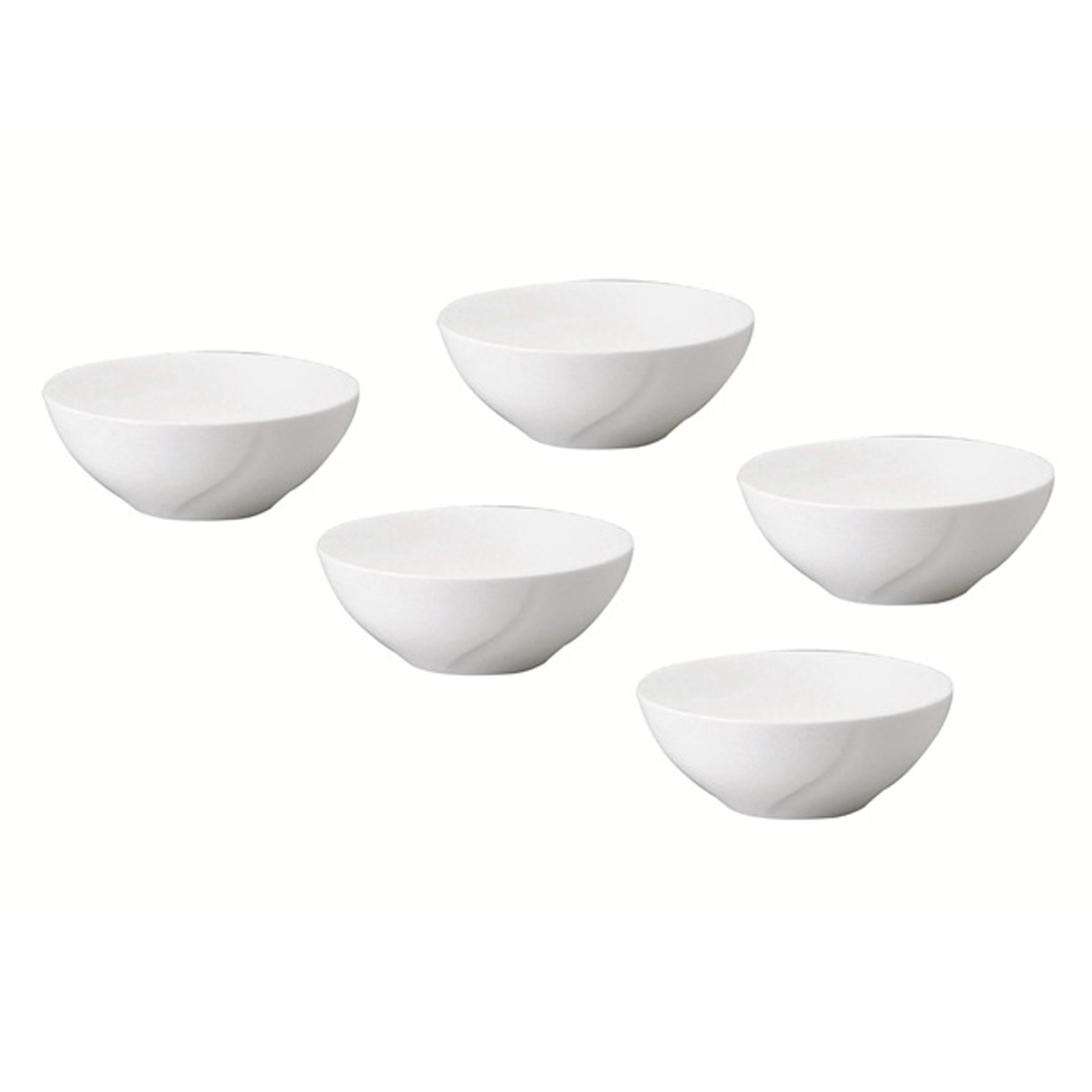 【36%OFF相当】 【創業80周年】 エスプリ シリアルボウル 16cm 5点セット 電子レンジ温め 食洗機対応 (50180-23442)