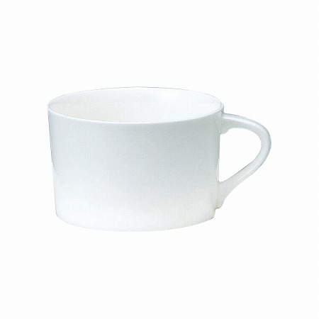 スクエア ティーコーヒー兼用カップ 240cc 電子レンジ温め 食洗機対応 (50481-2652)