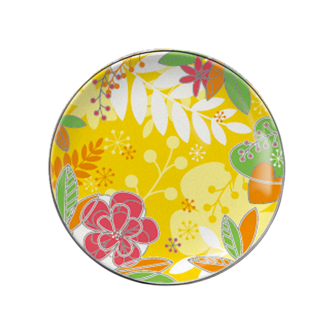【2026春夏新作】フローラルパラダイス プレート 12cm(イエロー) (51183-1313P)