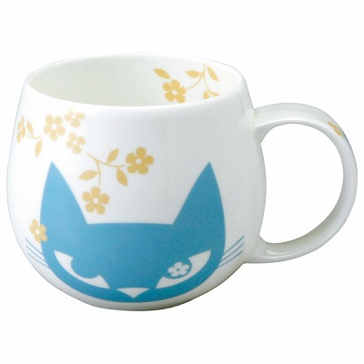 【56％OFF】【特別企画品】ナルミ バルーンマグカップ(キティブルー) 360cc 電子レンジ温め 食洗機対応 (51194-2816)