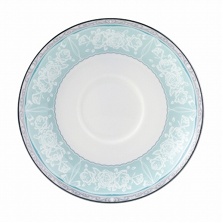 グレイスエア ティーコーヒー兼用ソーサー単品 15cm 電子レンジ温め対応 (51707-1946P)