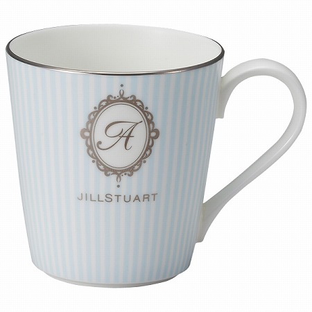 【母の日】【Bridal Gift】ジルスチュアート(JILL STUART) イニシャルマグカップ(A) 290cc (51916-2773)