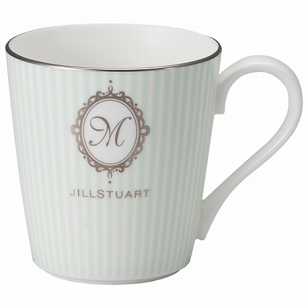 【Bridal Gift】ジルスチュアート(JILL STUART) イニシャルマグカップ(M) 290cc (51918-2773)