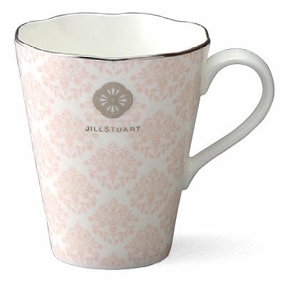 【Bridal Gift】ジルスチュアート(JILL STUART) マグカップ(アラベスク) 300cc (52429-2856)