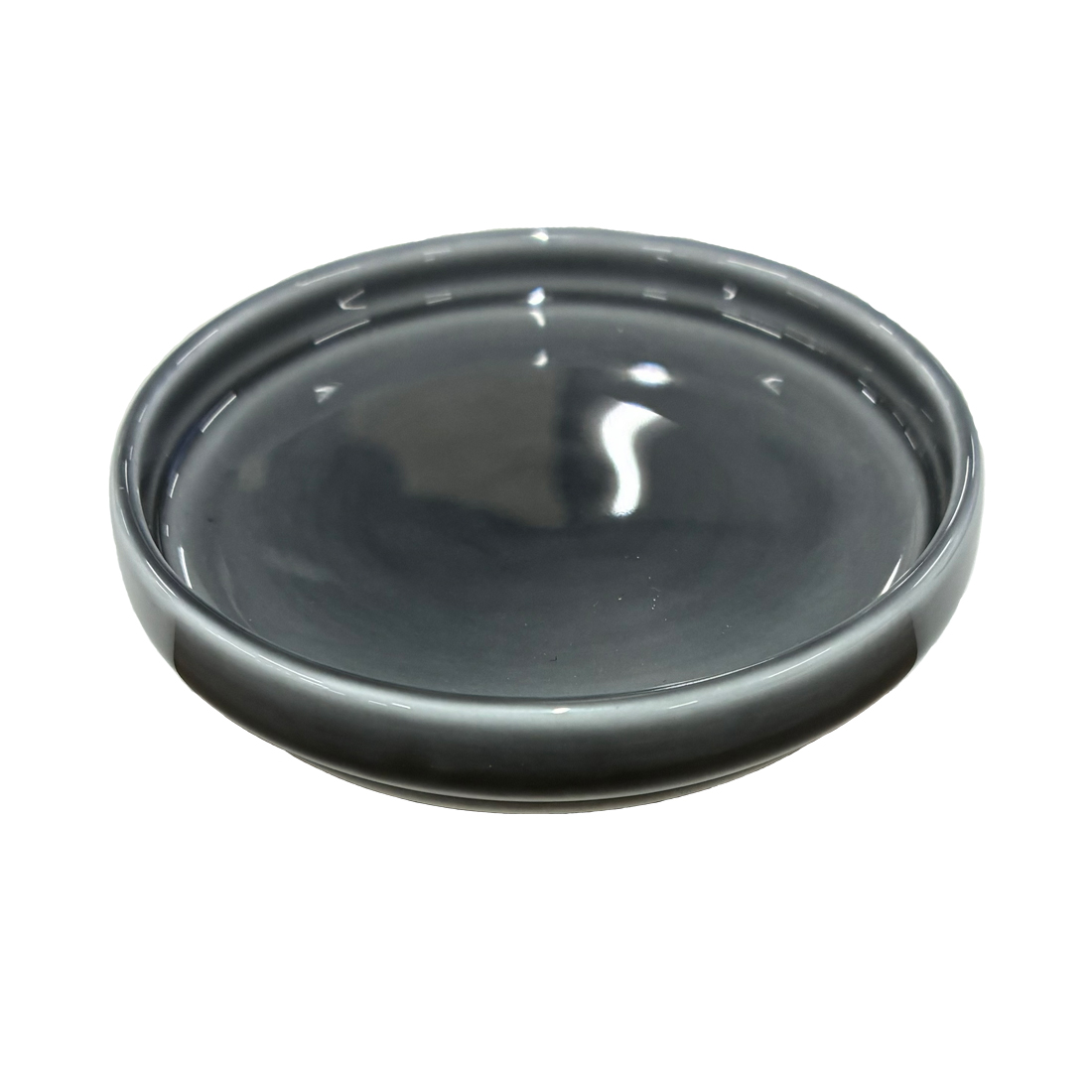 あえか プレート（アッシュグレイ) 8cm 電子レンジ温め 食洗機対応 (58068-3707)