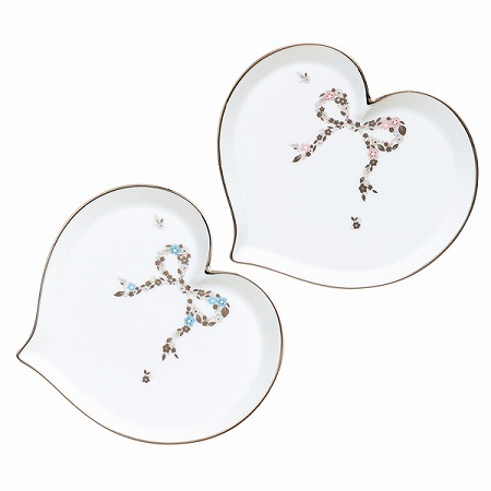 【40％OFF】フェリシータ！ ハートディッシュ(アソート) 16cm 2人用 (95586-21753P)