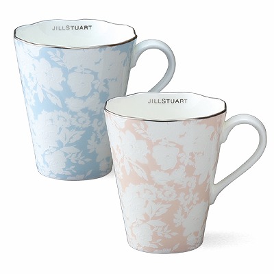 【Bridal Gift】ジルスチュアート(JILL STUART) マグカップセット(アソート) 300cc 2人用 (97129-21974)