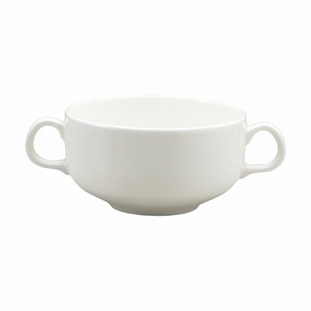 プラスセラム スープカップ(ブイヨン・L) 300cc 電子レンジ温め 食洗機対応 (9795-2259)