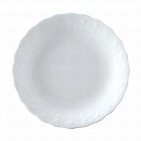 シルキーホワイト 小皿 12cm 電子レンジ温め 食洗機対応 (9968-1546P)