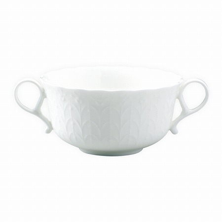 シルキーホワイト スープカップ(ブイヨン)単品 290cc 電子レンジ温め 食洗機対応 (9968-2297P)