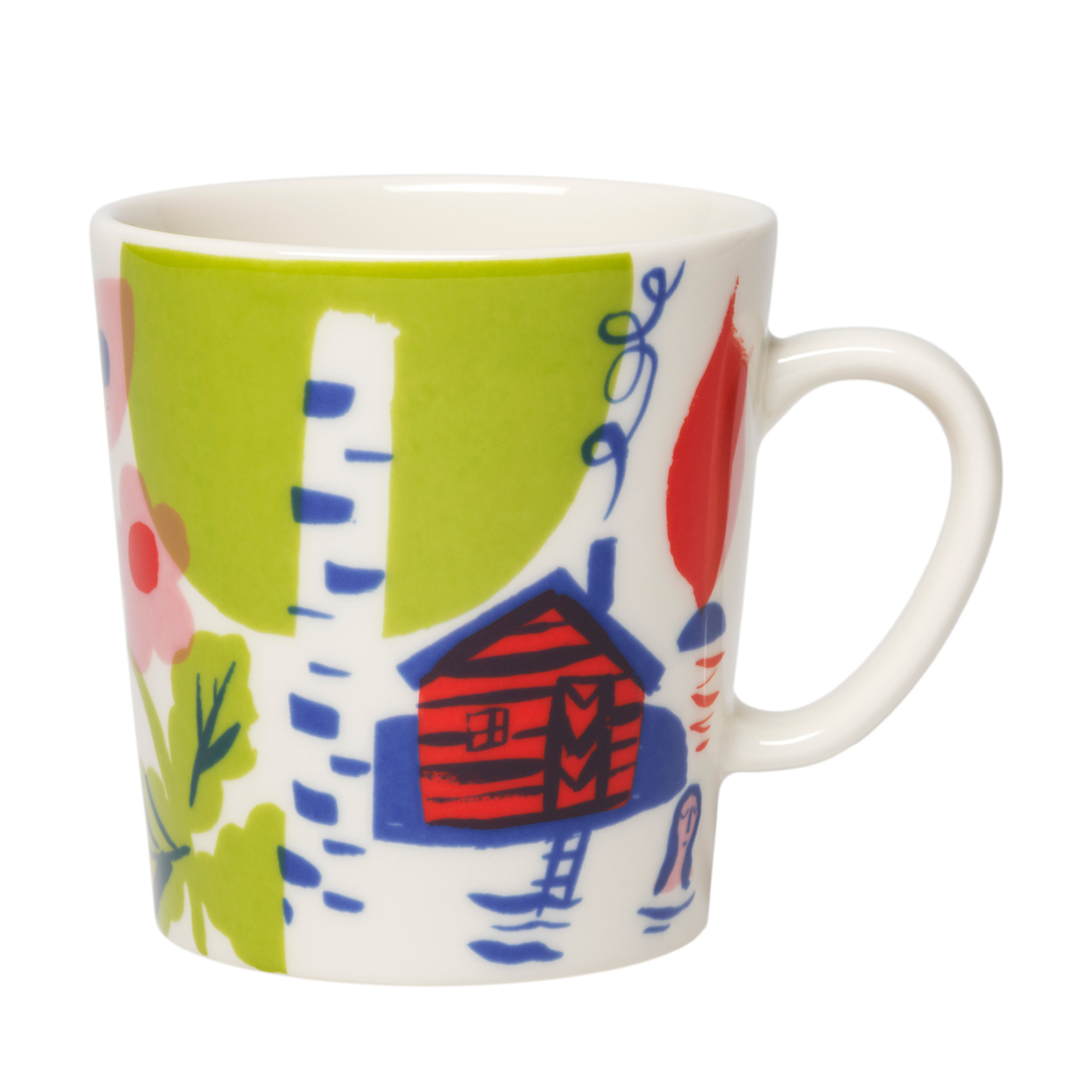 【2026年3月4日発売】 ルオント マグカップ(サマー) 300cc オーブン 電子レンジ 食洗機対応 (ARB144-1084060)