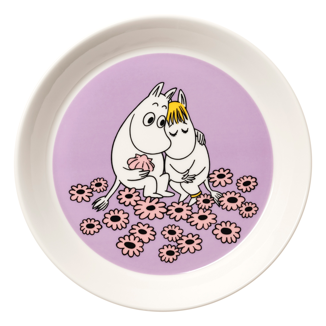 【2026年2月18日発売】 ムーミン クラシック プレート(スイートハーツ) 19cm オーブン 電子レンジ 食洗機対応 (ARB801-1082636)