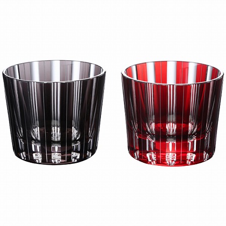 【50％OFF】グラスワークス 干支冷酒杯(寅・アソート) 120cc 2人用 (GW6000-2222)