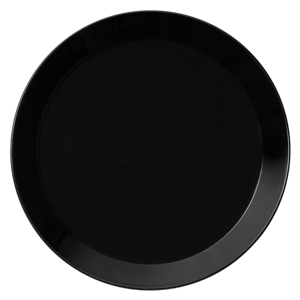 ティーマ プレート(ブラック) 26cm オーブン 電子レンジ 食洗機対応 (IIT119-1005490)