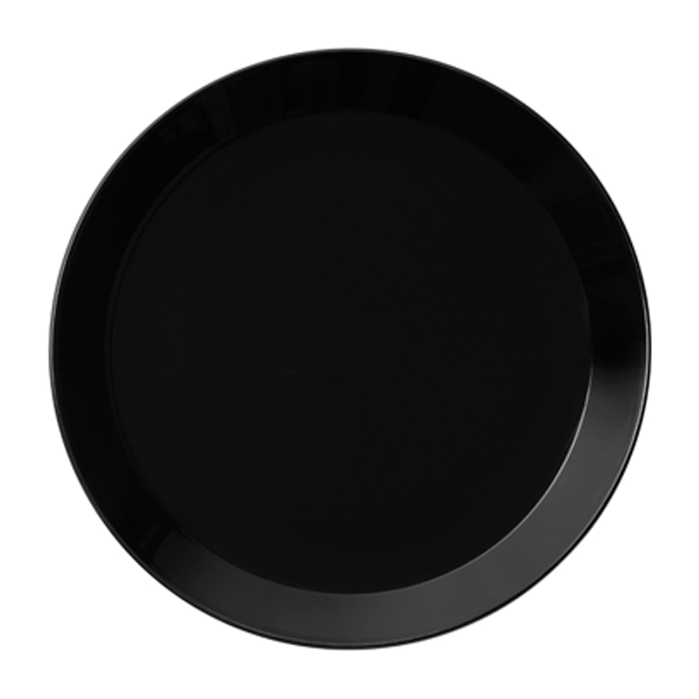 ティーマ プレート(ブラック) 17cm オーブン 電子レンジ 食洗機対応 (IIT119-1005504)