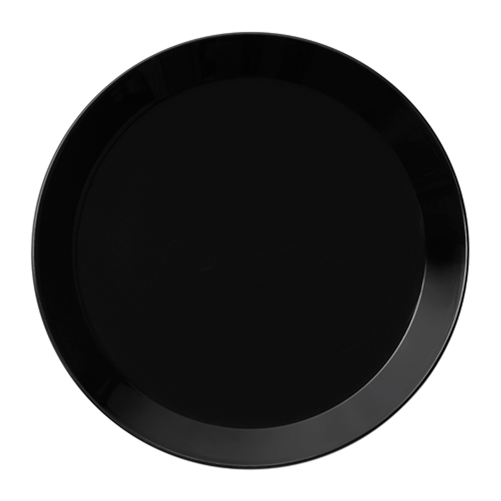 ティーマ プレート(ブラック) 21cm オーブン 電子レンジ 食洗機対応 (IIT119-1005513)