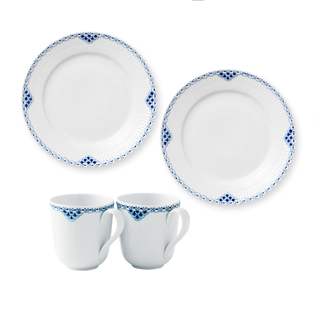 【特別企画品】【12月末まで限定】プリンセス スナックセット 電子レンジ 食洗機対応 (K) (RC04-1080196)