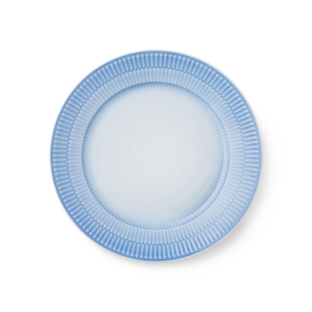 【2026年3月9日発売】アイリス プレートブルー 22cm 電子レンジ 食洗機対応 (RC50-1086034)