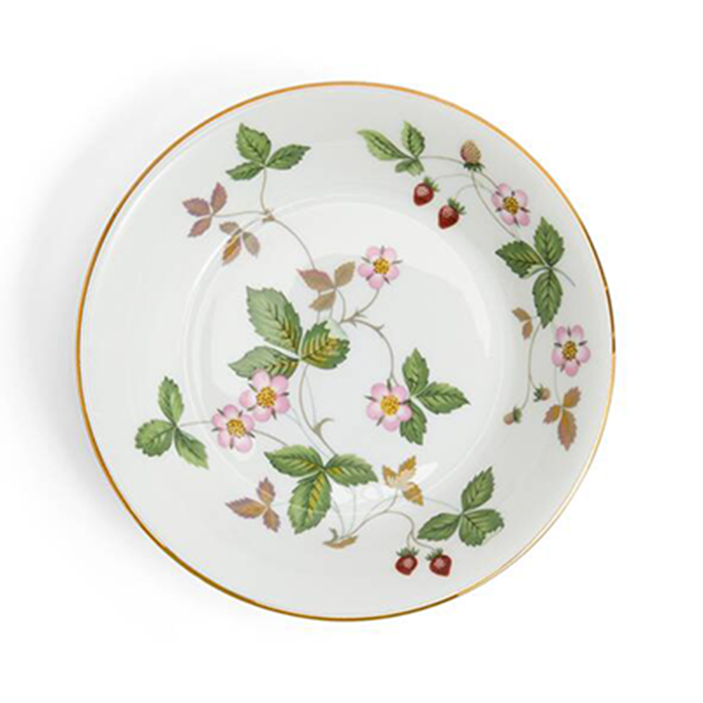 【取り寄せ品】ワイルドストロベリー フルーツソーサー 13cm  (WW01-50105502022)