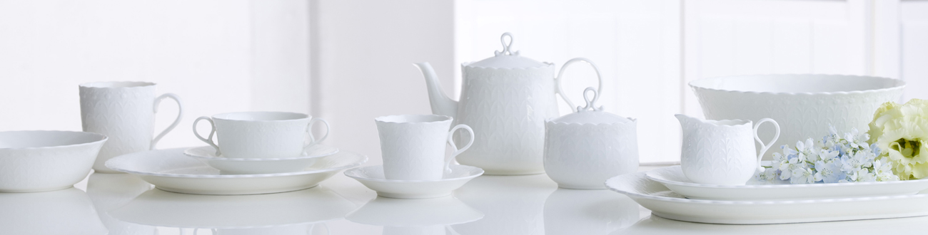 NARUMI BONE CHINA ナルミ シルキーホワイト コーヒーセット