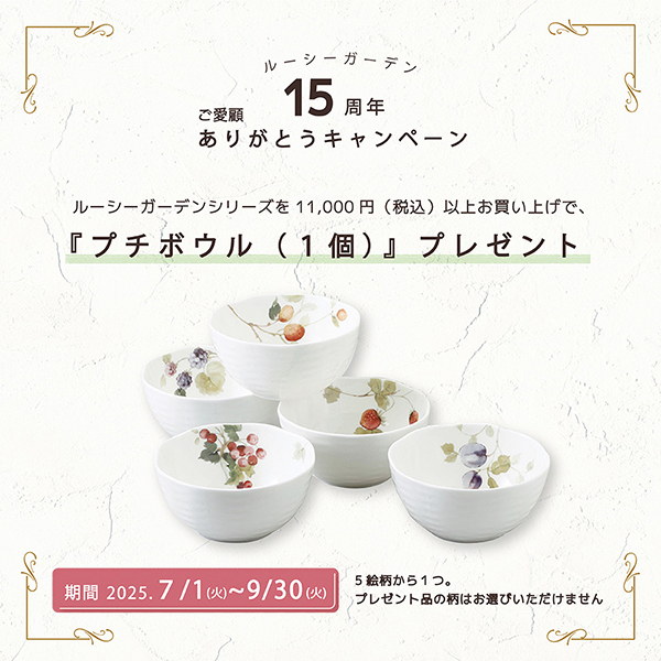 ルーシーボウルプレゼント